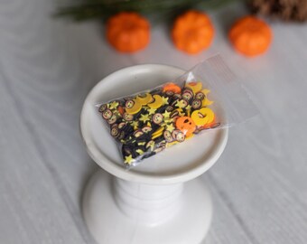 Gefälschte Halloween Streusel, Polymer Clay, Nail Art