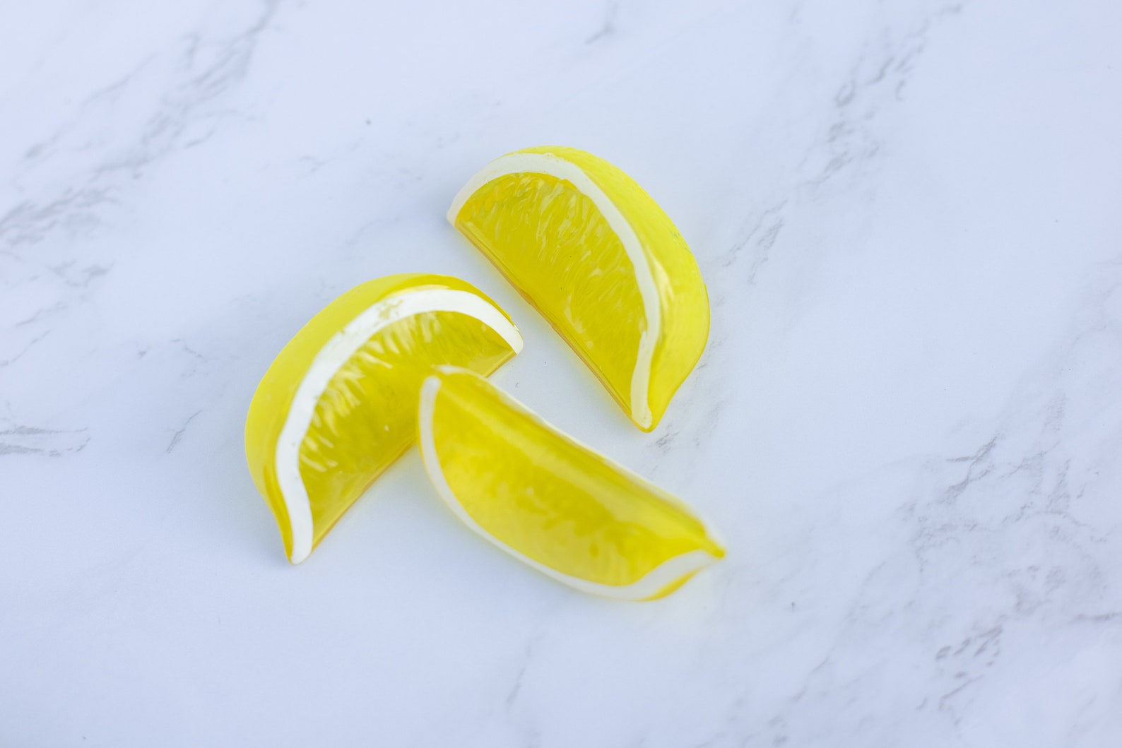 Fake Lemon Slices Lemon Tier Display Artificial Lemon Slice Etsy