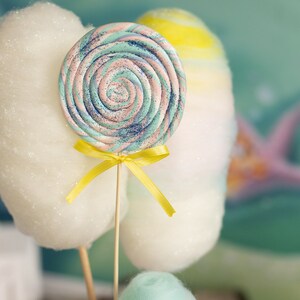 Carnival Lollipop | Kawaii Stationary | Faux Food | Coffee  bar | Tiered Tray