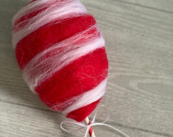 Faux Cotton Candy, Peppermint Theme, Tiered Tablett, Kawaii Station, Weihnachtsdekor, Faux Sweets, Candy Cane