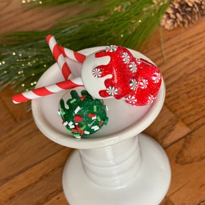 Faux Marshmallows, Christmas Decor, Tiered Tray, Kawaii Station, Coffee Bar, Photography Props