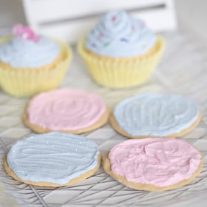 Fake Cookies , Fake Sugar Cookies , Cookies for Display , Cookies for Tiered Tray , Faux Sweets , Photography Props , Food Props