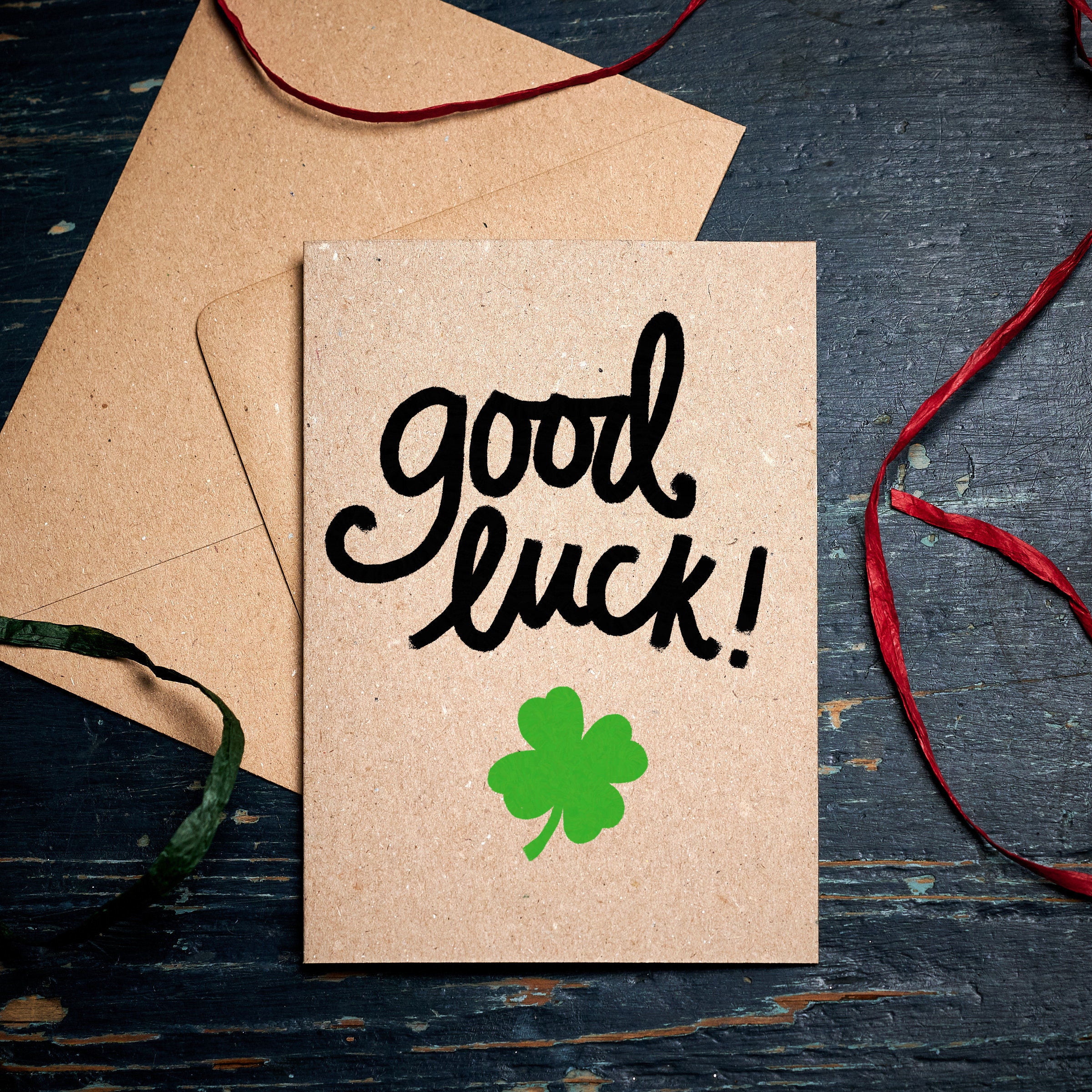 Good Luck Card / You Got This Card / Eco Card - Etsy