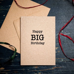 Cartão de aniversário engraçado/feliz aniversário/aniversário especial/cartões ecológicos