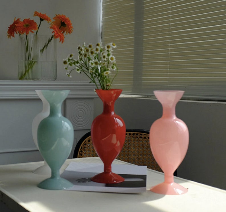 Стекло Nordic Glass Малые вазы Цветочные аранжировки Украшения 2 — изображение