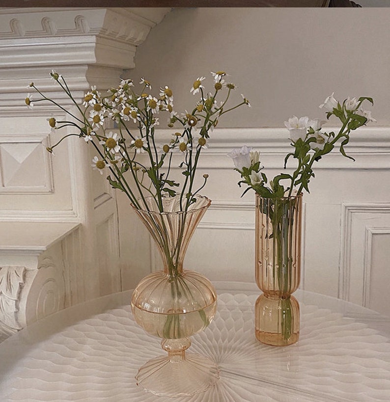 Стекло Nordic Glass Малые вазы Цветочные аранжировки Украшения 4 — изображение