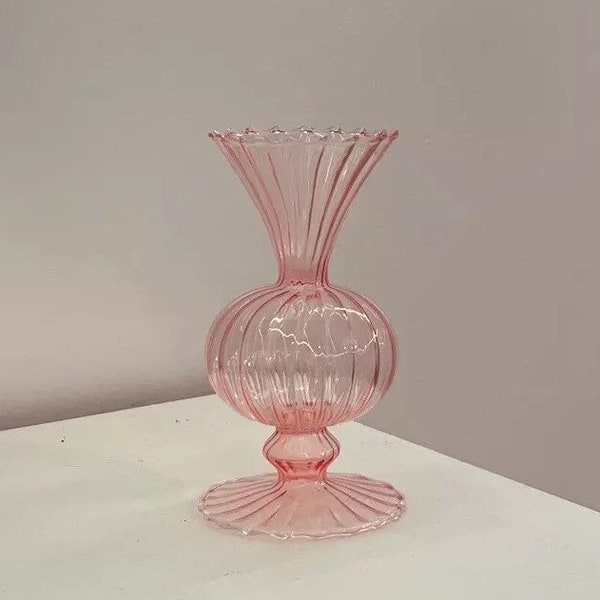 Small Glass Vases Etsy