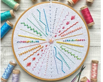 Sampler Hoop Stitch *PDF* Pattern