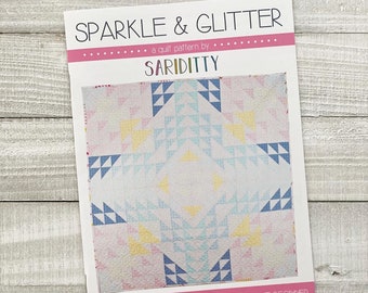 SPARKLE & GLITTER *Printed* Quilt Pattern