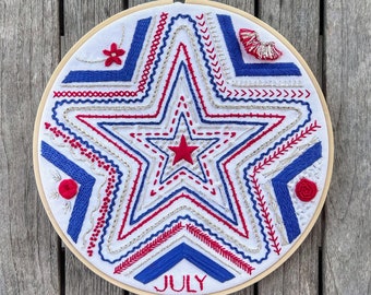 JULY Sampler Stitch *PDF*