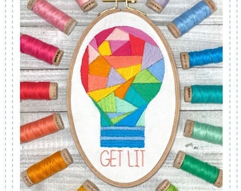 Get Lit Stitch *PDF* Pattern