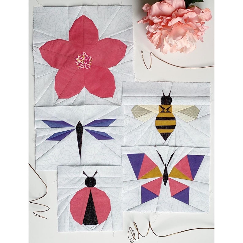 Spring Fling PDF Pattern Intermediate FPP - Etsy