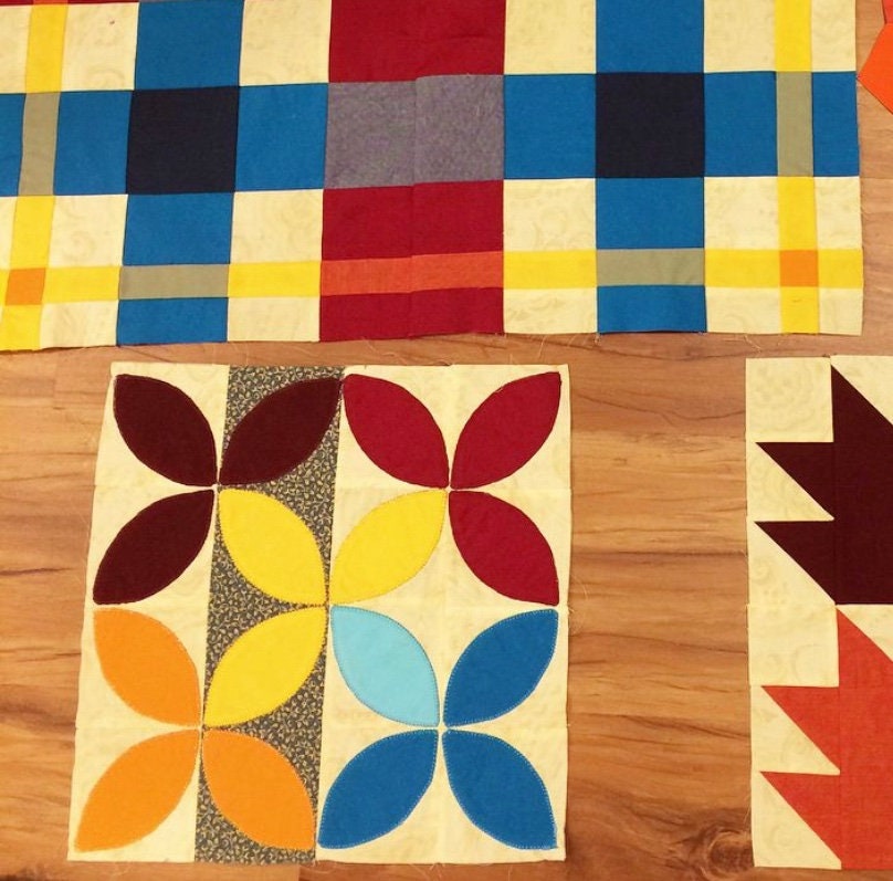 Forest Floor *PDF* - EASY Applique Block Pattern — SARIDITTY