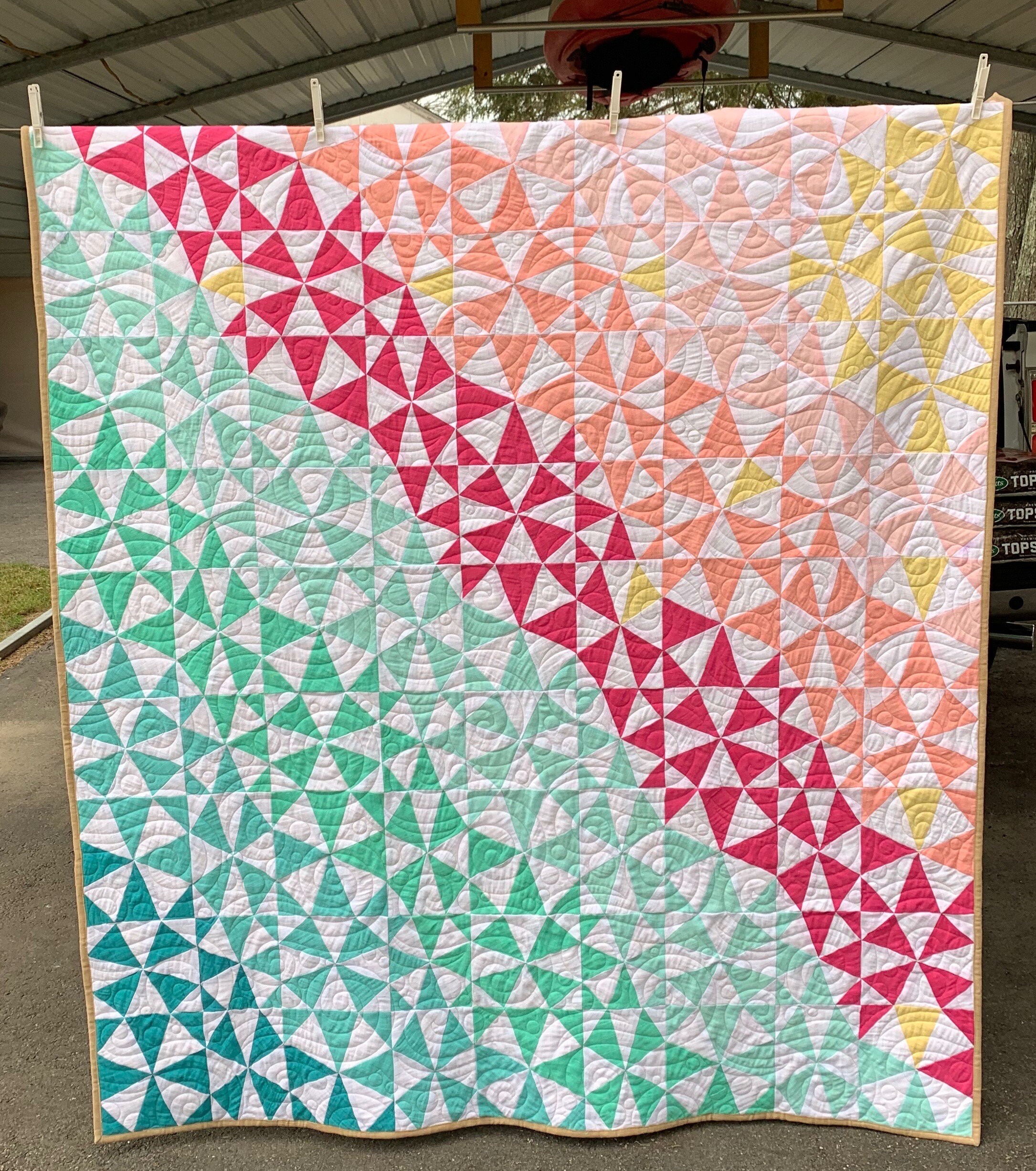 MAI TAI *printed* Quilt Pattern - Etsy