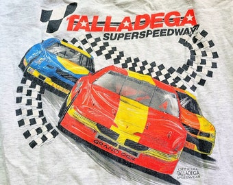 Vintage Talladega Super Speedway Racing T-Shirt Unisex L
