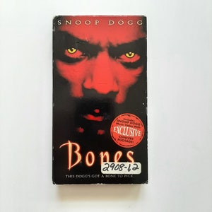 RARE Snoop Dogg &#39;Bones&#39; Horror/Blaxploitation VHS *TESTED