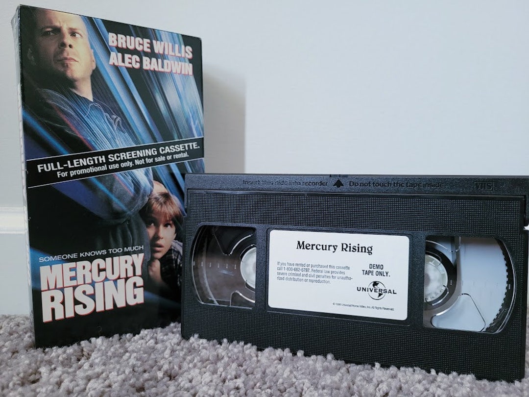 RARE 1998 Mercury Rising Full-length Screening VHS - Etsy