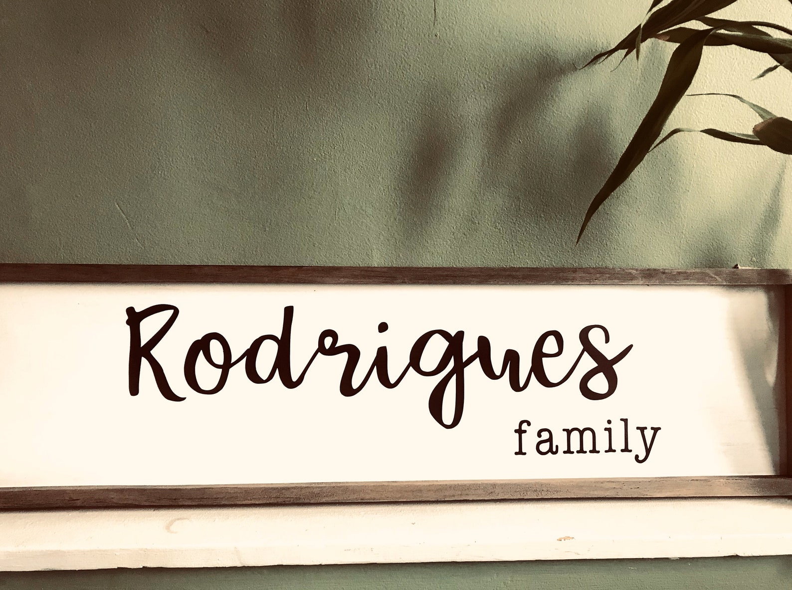 Family Name Wall Decor - Etsy