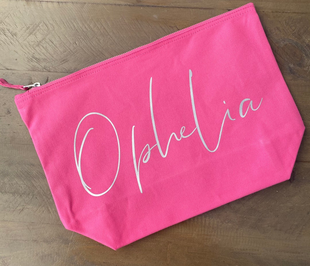 Personalised Make up Accessories Bags Named Toiletry Bag Etsy