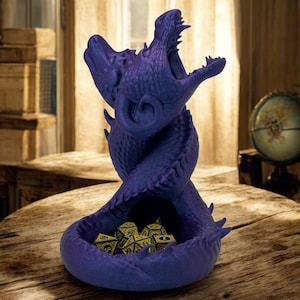 Dice Tower Dragon Dice Tower for D&D Tabletop RPG&#39;s Unique Gaming Accessory RPG Gamer Gift