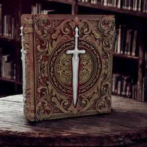 Fighter Card and Dice Storage, Dice Rolling Tray, Minifigure Storage, Roleplaying Games, Dungeons and Dragons, MTG Card Storage