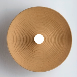 Flush Ceiling Light - SPIRAL - CUSTOM ORDER