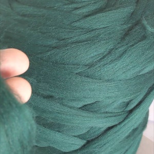 Wool Roving, bulk english green color Wool Top Fiber Spinning, Felting, Knitting, Weaving supplies Wool Bump,blankets Etsy