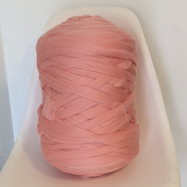 Wholesale Wool Roving, Roll dyed salmon pink Wool Top Fiber Spinning, Felting, Knitting, Weaving Wool supplies Wool Bump Etsy