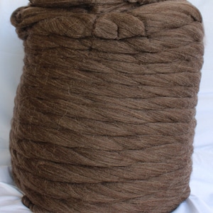 11Lb Bulk Mocha Bump,combedTop,Wool Roving,Felting,Spinning,Weaving,wholesale