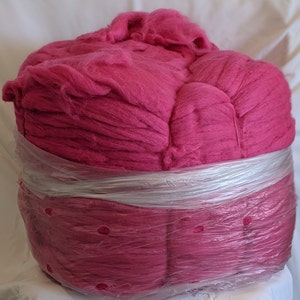 Wool Roving, bulk Fuchsia color Wool Top Fiber Spinning, Felting, Knitting, Weaving supplies Wool Bump,blankets Etsy