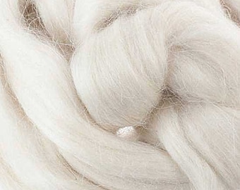 11 lb mohair natural lustrous white young adult wool roving felting spinning,combed bulk yarn wholesale fiber Needle Wet Felting,wigs undyed