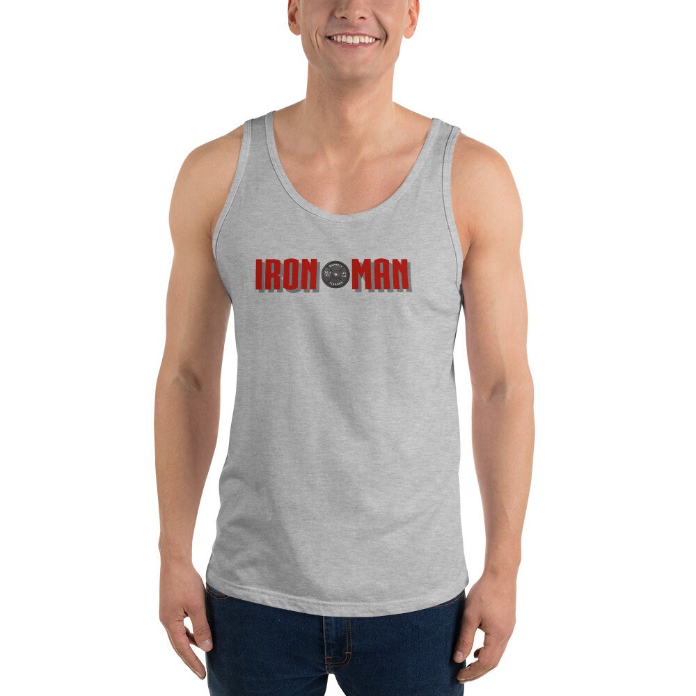 Gym Tank Top Gym Shirt Gym Iron Man 