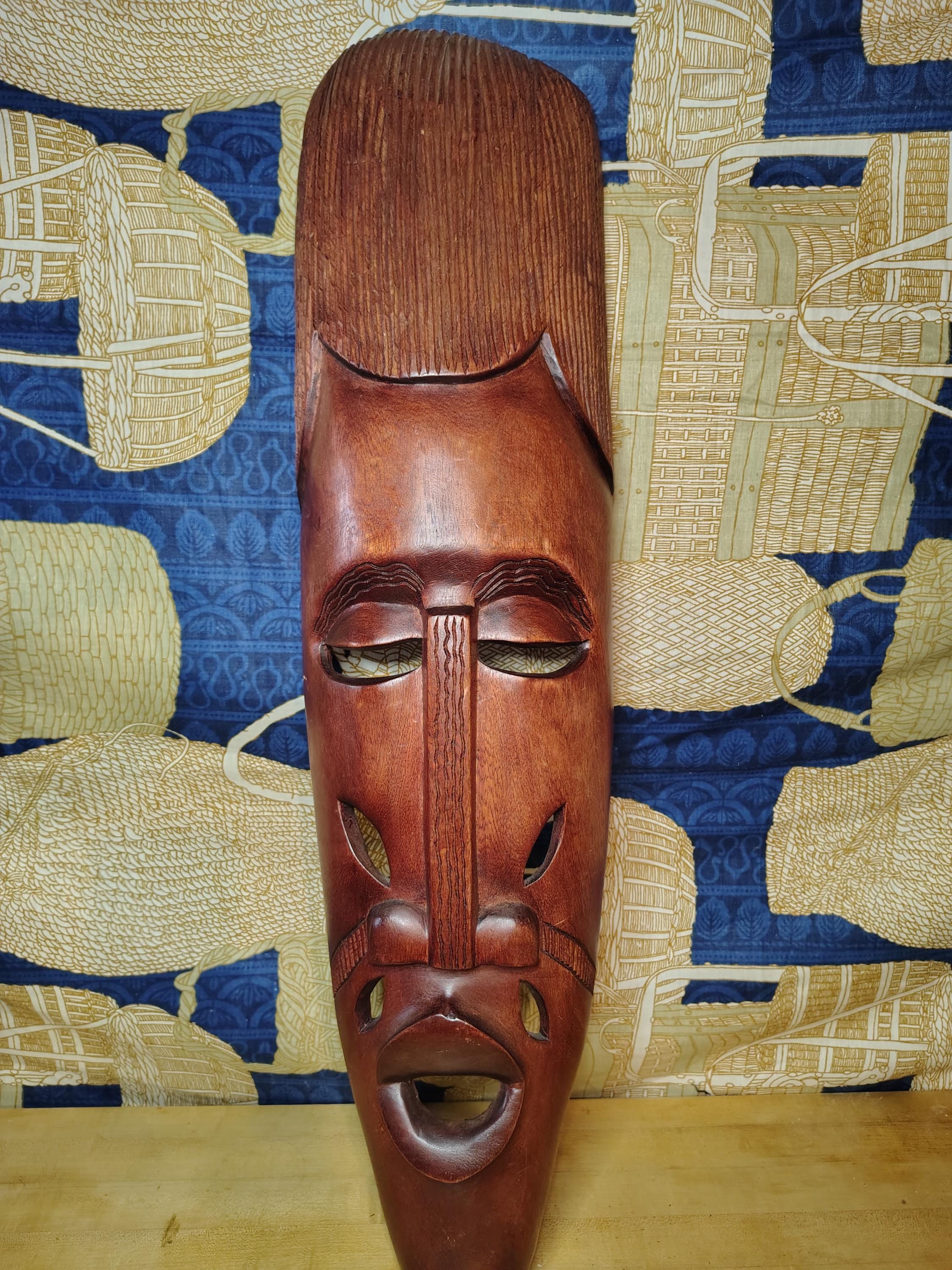Antique Rare African Mask - Etsy