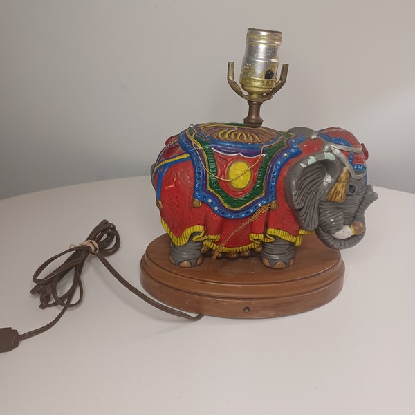 Elephant Lamp Etsy
