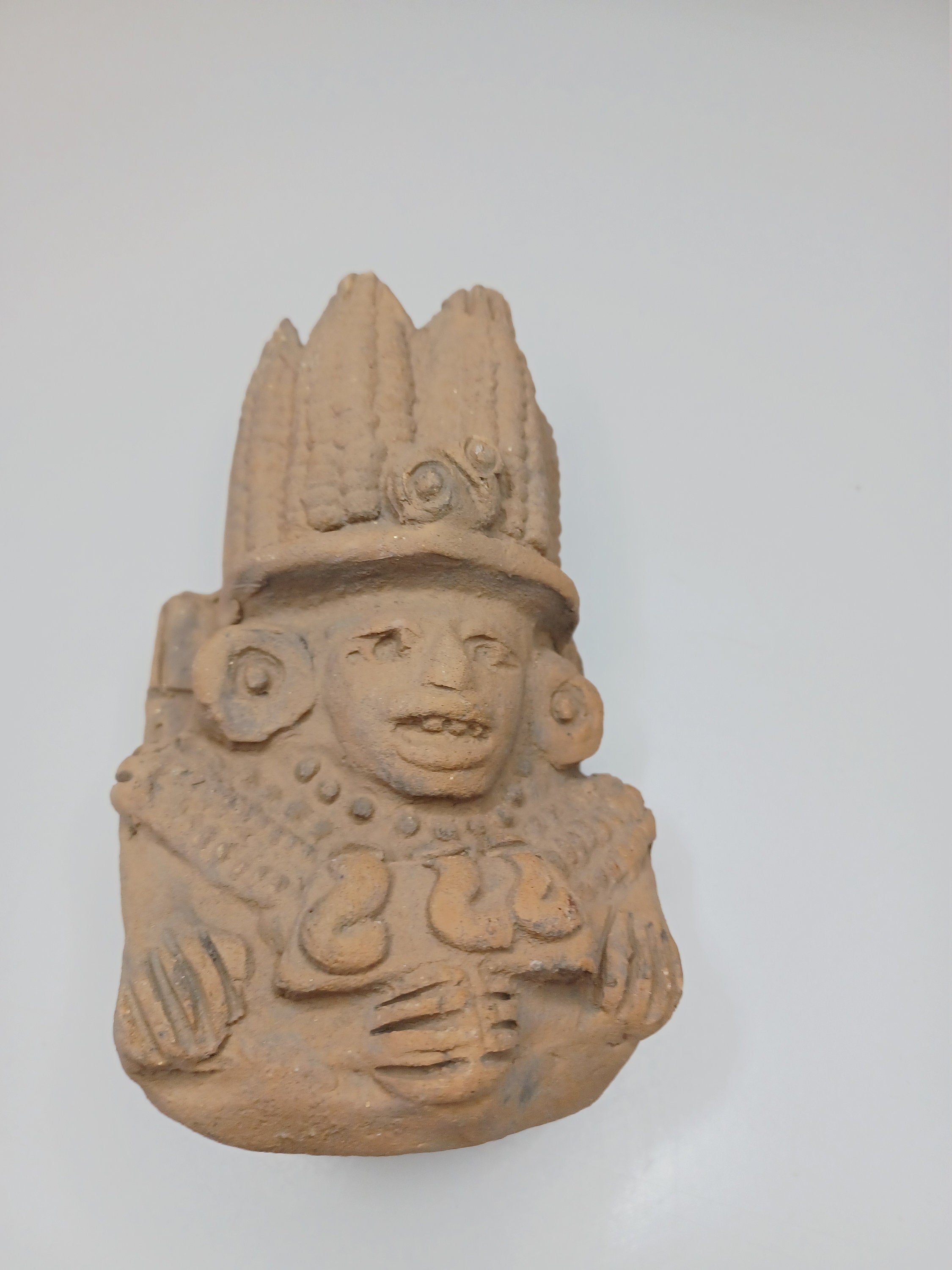 Aztec Mayan Clay Inca Offing Bowl Statue. 3.5 X Etsy