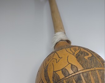 African Gourd Rattle - Etsy