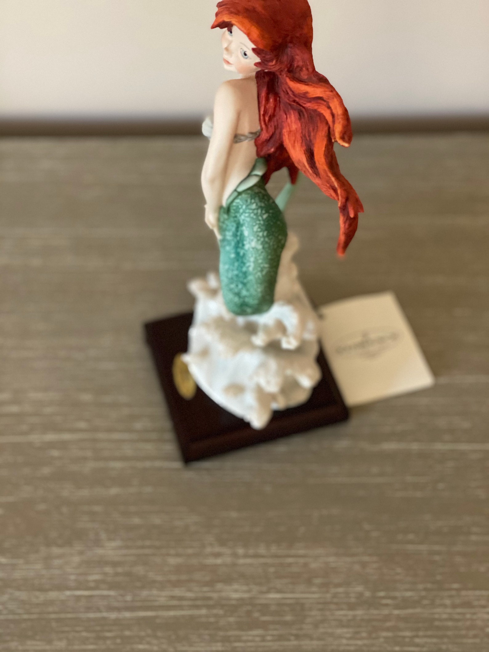 Vintage Giuseppe Armani La Sirenetta Ariel Figurine Handmade | Etsy