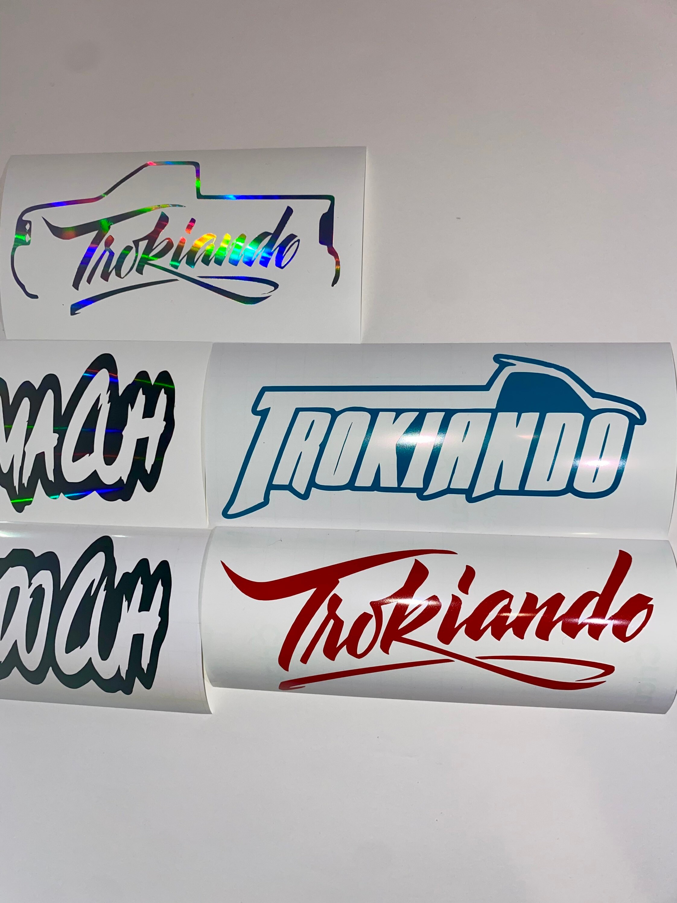 Trokiando Cuh Mamalona Car Decals No