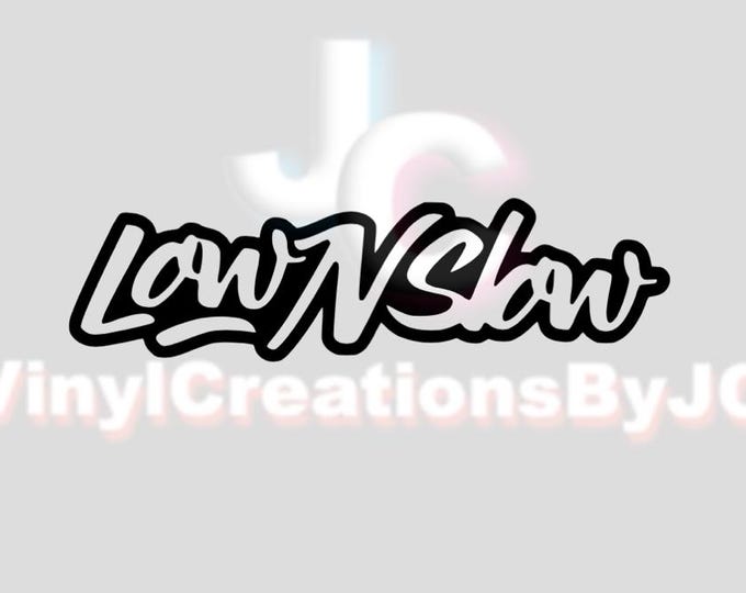 Low and Slow Decal - Low Rider Decals - Dropped Cars - Etsy