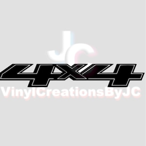 4x4 Truck Decal - Off Road Decals - Tacoma - 4 x 4