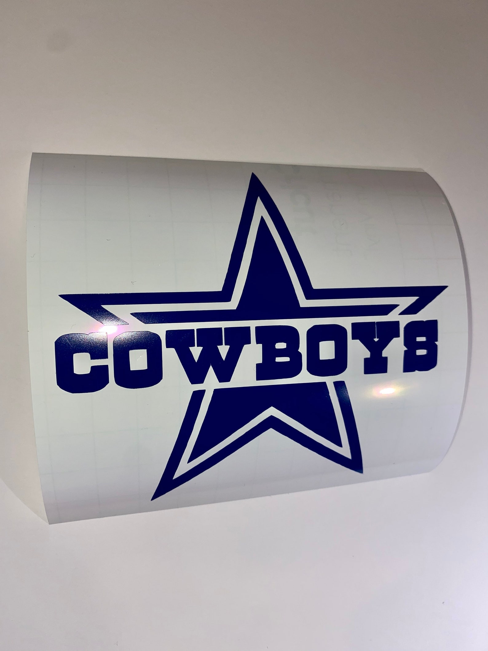 Dallas Cowboys Football Team Logo Car Window Decal Etsy