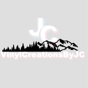 Off Road 4x4 Mountain Decal - Truck Forest Decal