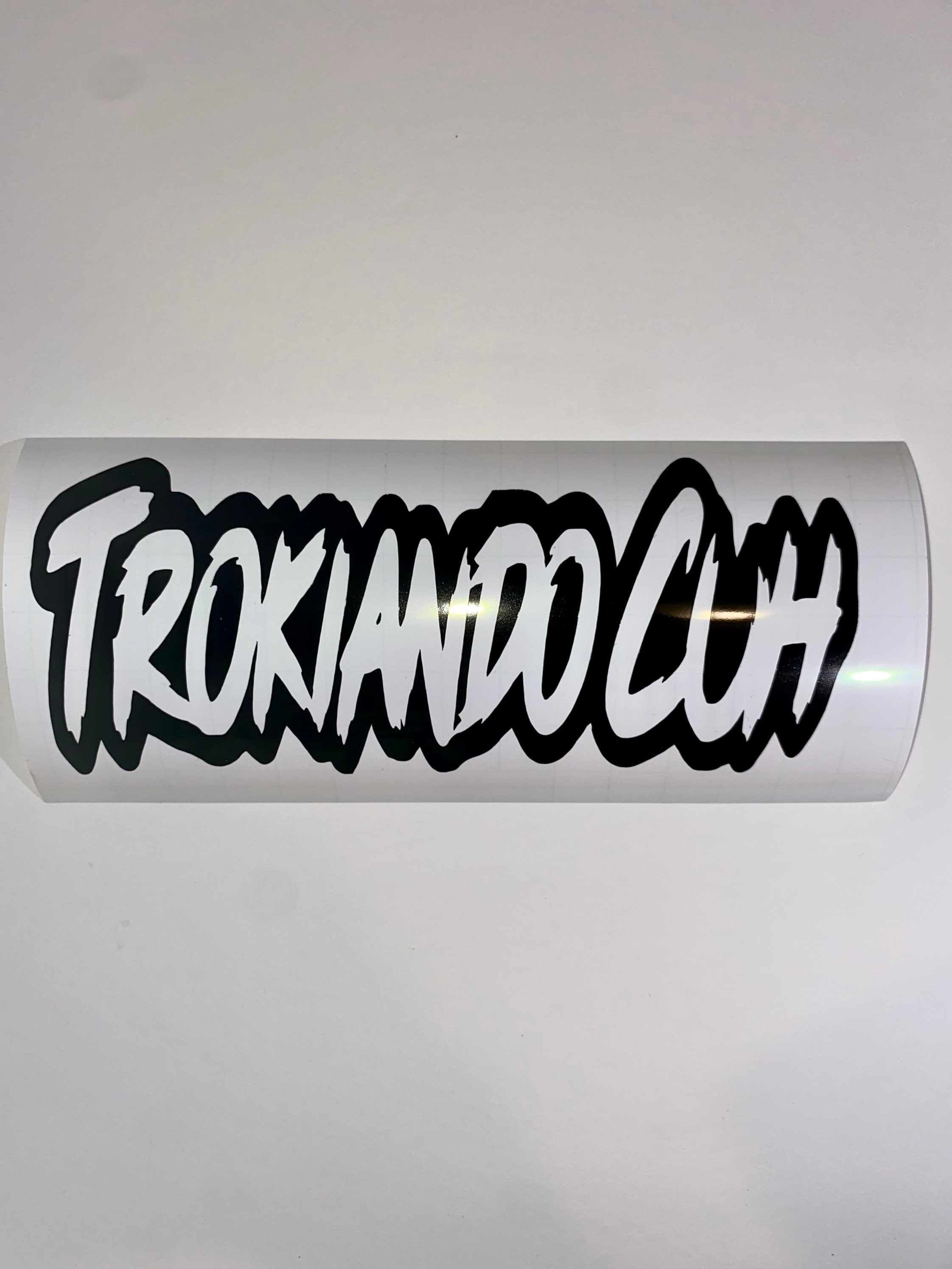 Trokiando Cuh Mamalona Car Decals No Quema Cuh Holographic Permanent