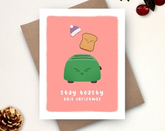 Cute Snowman Holiday Card | Snowman Christmas Card | Chill Holiday Card