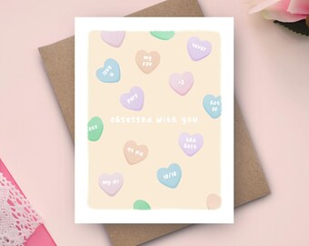 Punny Valentines Card | Nuts About You Card | Nuts Valentines Card