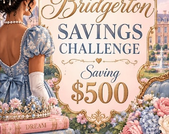 A6 Romance Savings Challenge Bundle
