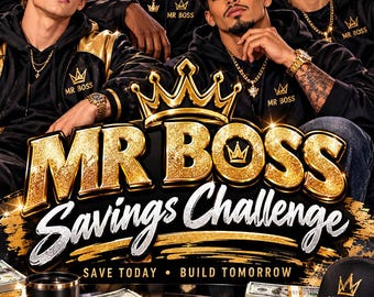 A6 Mr. Boss Savings Challenge Bundle