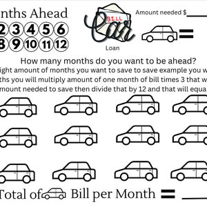 Bills Binder Printable - Etsy