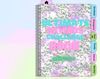 Digital Ultimate Savings Challenge Book – For GoodNotes & Other Apps