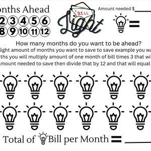 Bills Binder Printable - Etsy